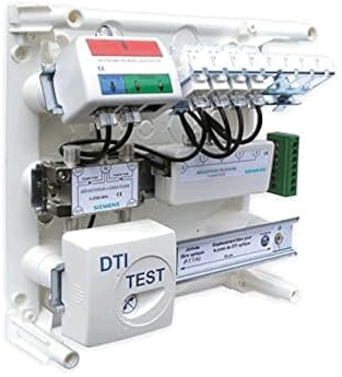 SIEMENS - Coffret de Communication de grade 1 avec 4 prises RJ45