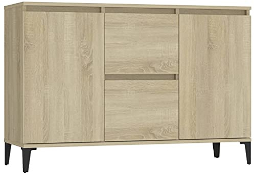 vidaXL Credenza Rovere Sonoma 104x35x70 cm in Legno Multistrato