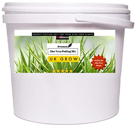 UK GROW Premium Aloe Vera Potting mix BUCKET (10L)