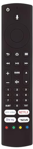 AULCMEET 06T-BAMW39-AL01XS Fire Ersatz Sprachfernbedienung Fit for OK. Amazon TV