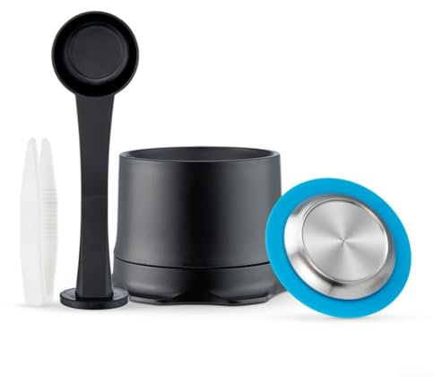 Préparez de meilleurs cafés avec des capsules en acier inoxydable respectueuses de l'environnement et pratiques pour tous vos besoins Zenius (c)