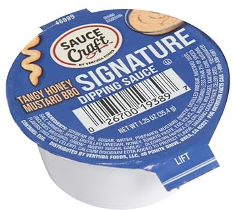 Ventura Foods' Sauce Craft Signature Sauce Portion Control Dip Cups, 64/1.25 oz.