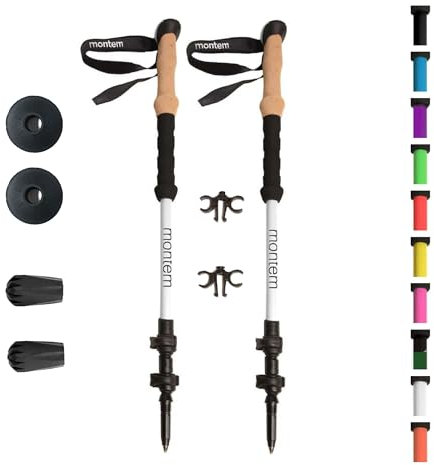 Montem Trekking-Stöcke Weiß