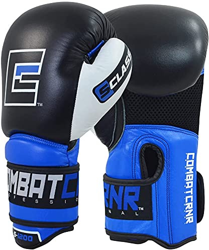 Combat Corner S-Class Boxing Gloves for Men and Women – Sparring Training Gloves for MMA, Muay, Kickboxing | Made with High Density Padding
