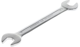 GEDORE red Doppelmaulschlüssel, SW 16+17 mm, metrisch, Schraubenschlüssel, Gabelschlüssel, 205 mm lang, R05101617