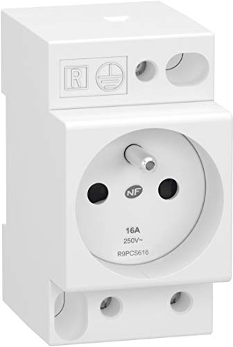 PRISE COURANT CLIC 250V16A 2 pôle + terre