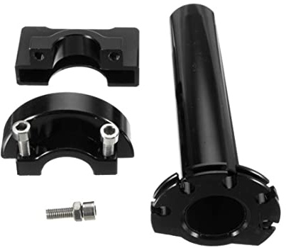 Motorrad schnell gasgriff 1 Aluminium (Schwarz)