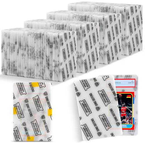 Kortskydd samlarkort frakttillbehör, 510-pack 10 x 15 cm klassade kortfodral för postinlägg, plast halvstyva korthållare bättre än korrugerade kartonglakor