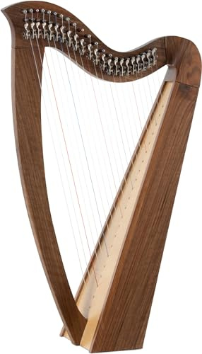 Classic Cantabile H-22 WN Keltische Harfe 22 Saiten, 22 Nylon-Saiten