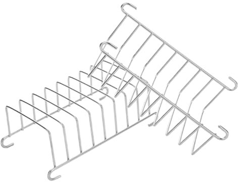 JECOMPRIS 2pièces Pain Acier Inoxydable à Fentes Multiples Support à Toast Pour Plan De Travail Réutilisable Et Pratique Pour Cuisine