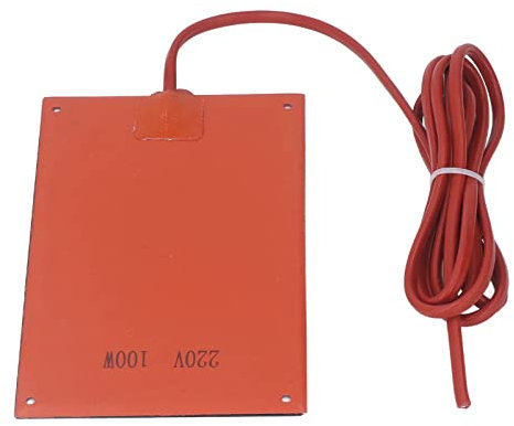100W Heater Pad Avfuktning Motor Värmeplatta, Switch Kommunikation Belysning Skåp Box Värme, Oljetråg Värmedyna För Kallt Väder