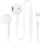 USBC Headphones for Samsung, Wired Earphones USB C, In Ear Phones Hi-Fi Stereo Earbuds with Microphone Compatible for Samsung Galaxy S25/S24/S23/S22/S20 Ultra Plus C55 A71, iPhone 16/15 Pro Max, iPad