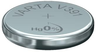 VARTA Batteries Electronics V391 button cell battery 1-pack, Button cells in original blister pack of 1