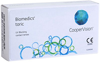 Cooper Vision AVAIRA Torische Monatslinsen weich, 6 Stück/BC 8.5 mm/DIA 14.5 mm/CYL -2.25 / ACHSE 180 / -0.75 Dioptrien