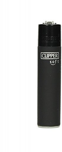 Clipper Classic Soft All Black 5 Stück Feuerzeug