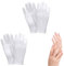 2 paia di guanti idratanti in cotone per notte notte notte ispezione cosmetica in cotone bianco panno di alta qualità eczema pelle secca sensibile irritata spa terapia sicura braccialetto taglia unica