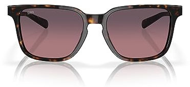 Costa Del Mar Damen Kailano Square Sonnenbrille, Schildkröten-/Rosenverlauf, 580 g, 53 mm