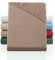 BaSaTex Flausch Feinbiber Winter Spannbettlaken Biber Spannbetttuch | 100% Baumwolle | 180x200 cm | Taupe