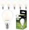 Lumiled E14 LED Lampe P45 7W ersetzt (60W Glühlampe) 6 Stück Set milchig 770lm 4000K Neutralweiß 360 Grad Lichtwinkel 230V Glühbirne Birne Leuchtmittel Tropfenform Kugel Energiesparlampe