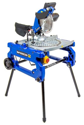 254mm 10 Flip Over Saw 1800w 4200rpm Combination Saw Table Saw Mitre Saw 0° - 45° Cutting Capacity 75mm Table 65mm x 155mm