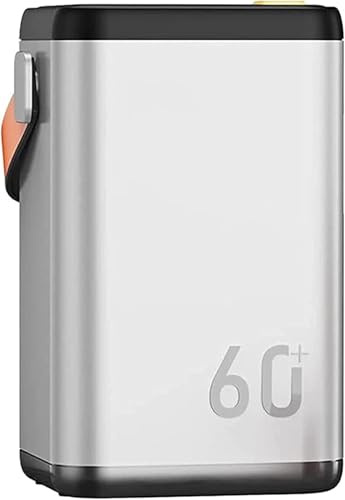 Power Bank 36 W s 60 000 mAh, snabbladdning, extern kraftstation, bärbar laddare, telefonladdare med DC-adapter, 5 utgångar, 3 ingångar, öst batteri