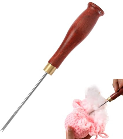 Herramientas De Relleno Para Fabricación De Muñecas,Lezna De Relleno Para Peluches De Algodón | Con Mango Ergonómico, Lezna Manual Multiusos Para Manualidades En Almohadas y Peluches