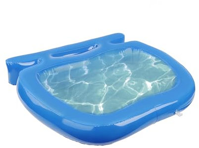 Bain De Pieds pour L'Entrée De La Piscine | Bassin Léger De Nettoyage des Pieds, Bac Léger Portable pour Hygiène Extérieur Et Spas