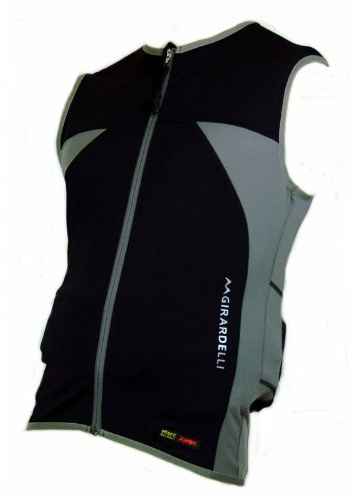 Marc Girardelli Kids Protection Gilet de protection de ski pour enfant avec protection dorsale et protection du foie, de la rate et des reins