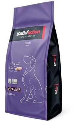 Satisfaction Senior 12 kg - foder för hundar över 7 år