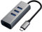 SATECHI USB-C Hub Adapter, USB-C Adapter mit 3 USB-A 3.0 Ports & Ethernet-Port, für MacBook Pro, Air M1, M2, M3, Dell, HP, Surface, iPad, iPhone 15 (Space Grau)