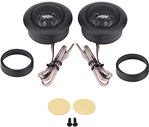 Hochtonlautsprecher 2 Zoll Hochtöner Auto, Micro Dome Hochtöner Lautsprecher Horn, Auto Mini Super Power Loud, Audio Lautsprecher 1 Paar 12V 120W Mini Lautsprecher Hochtöner