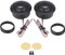 Hochtonlautsprecher 2 Zoll Hochtöner Auto, Micro Dome Hochtöner Lautsprecher Horn, Auto Mini Super Power Loud, Audio Lautsprecher 1 Paar 12V 120W Mini Lautsprecher Hochtöner