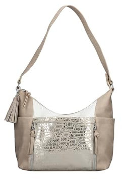Rieker Damen H1538 Shopper, Beige