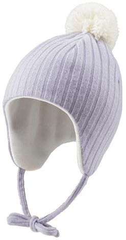 Sterntaler Mädchen Inkamütze Gerippt Ohne, Blasslila, 51 EU