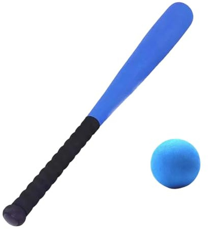 KiBcsLic Kids Foam Baseball And Ball Set Kids Baseball Set 21 for Training Indoor Outdoor Game Playing Exercise, Blue