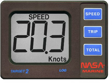 Nasa Target 2 Log, Dunkelgrau