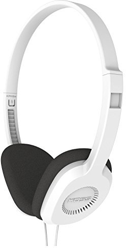 KOSS KPH8 - Cuffie stereo in-ear per iMac/Laptop/DJ/MP3, jack da 3,5 mm, colore: Bianco