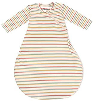 Sterntaler Baby Unisex Schlafsack Baby Innenschlafsack Stay True to Nature - Babyschlafsack, Pucksack Baby, Strampelsack gestreift - waschbar - 56