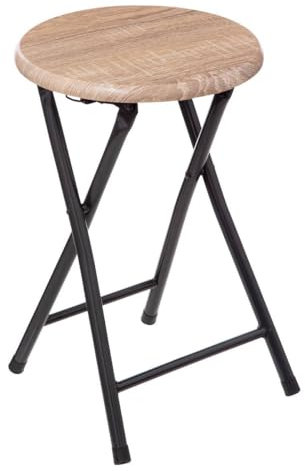 5five - tabourets pliants Effet Bois Naturel