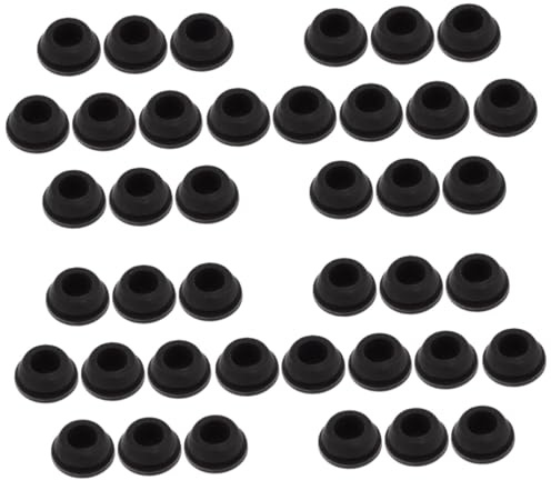 jojofuny 40pièces Bouchons Caoutchouc Pour Drainage De Climatiseur Bouchons De Remplacement Universels Diamètre Et Pour Réparation Appareils De Climatisation