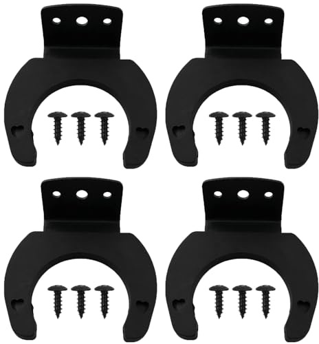 4 x Mikrofonhalter, kabelloser Mikrofonhalter, Mikrofon-Wandhalterung, Mikrofon-Wandaufhängung, kabelloses Mikrofonaufhänger, Mikrofonzubehör
