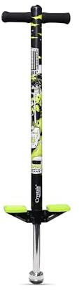 Pogo Stick Children Kids Boys Girls Light Adults Weight Exercise Outdoor Summer Fun Skull Bounce Design Up to 35kg (Streetwise)