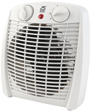 Tragbarer Heizlüfter mit 3-Stufen-Leistungsregelung (1000W/2000W/Kaltluft), Portabler Leiser Elektroheizkörper mit Überhitzungs- und Kippschutz, Klein Heater für Schlafzimmer, Büro & Bad