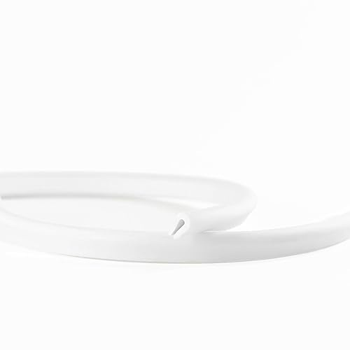 EUTRAS Kantenschutz KSO4004 weiß 50 m – U-Profil für Blechkanten 0,4–1,5 mm – Flexibles Schutzprofil für Bleche und Autotüren – Made in Germany