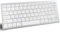GAOJIE Tastiera Bluetooth Wireless Compatibile con iOS/Android/Windows/iPad 10th9th/8th/6th/iPad Pro/iPad Air/iPad Mini, iPhone e Altri Dispositivi, Layout Italiano QWERTY Tastiera(Bianco Argento)