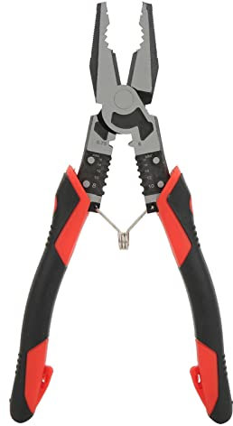 Multi-Function Pliers - Needle Nose Pliers with Compound Action Cutting(Flat -Headed Pliers)