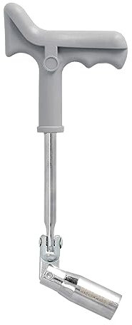 WOLFPACK LINEA PROFESIONAL Llave Bujias Articulada 14 mm. Con Mango T