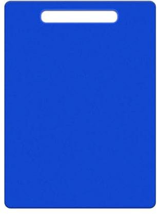 AEX Large BPA Free Rectangle Chopping Board - Blue, Ideal for Fruit & Vegetables