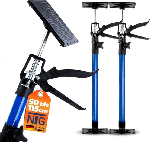 NTG enhandsstöd 50–115 cm till 30 kg – monteringsstöd, takstöd, 2 stycken