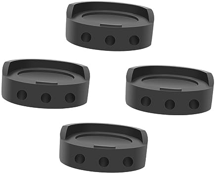 BUGUUYO 4piezas Soporte Antivibración Para Muebles Elevadores De Para Refrigeradores y Lavadoras Almohadillas Antideslizantes De Caucho Tpu Para Reducción De Ruido y Estabilidad